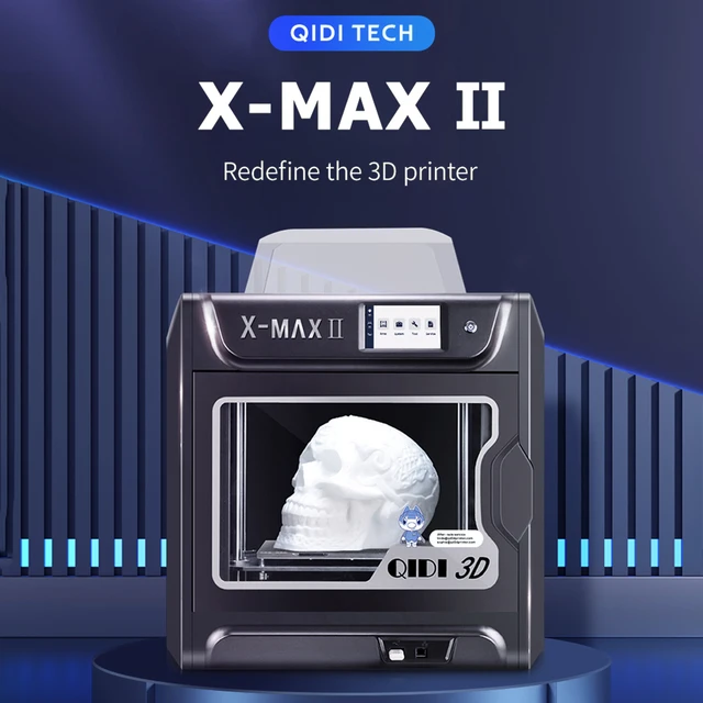 Qidtech X-MAX ii産業用グレード3Dプリンター,印刷サイズ300x250x300mm,5インチカラータッチスクリーン,クイックレベリング 機能 Aliexpress