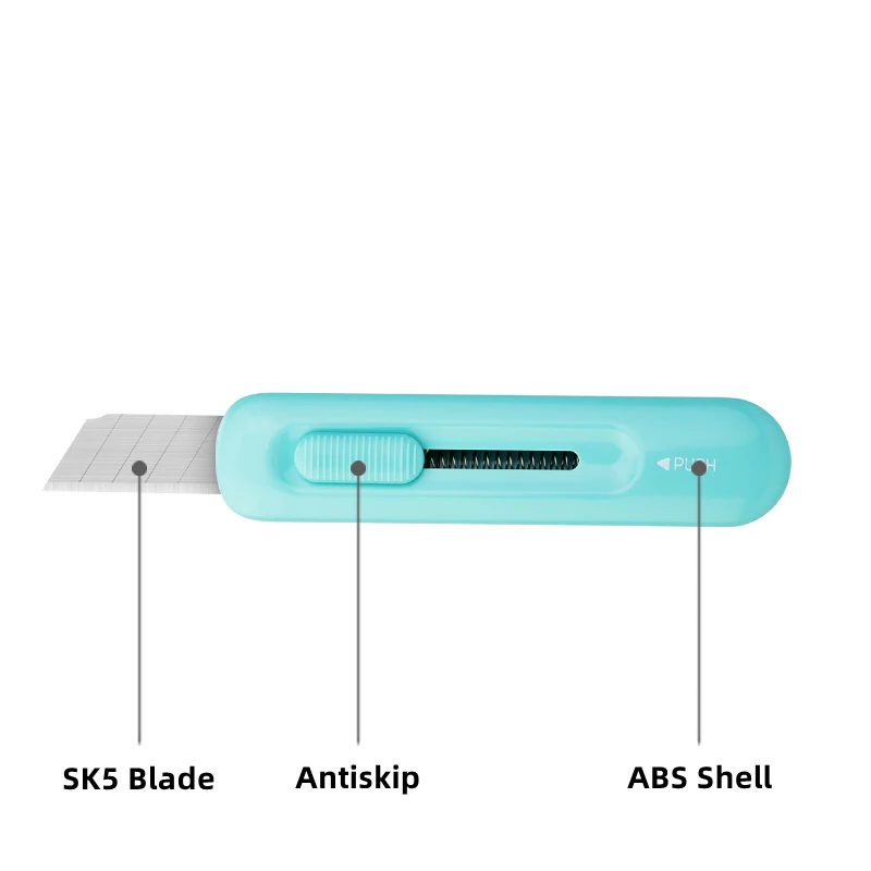 DELI Mini Cutter Paper Cutter SK5 Blade Utility Cutting Knife Box Opener