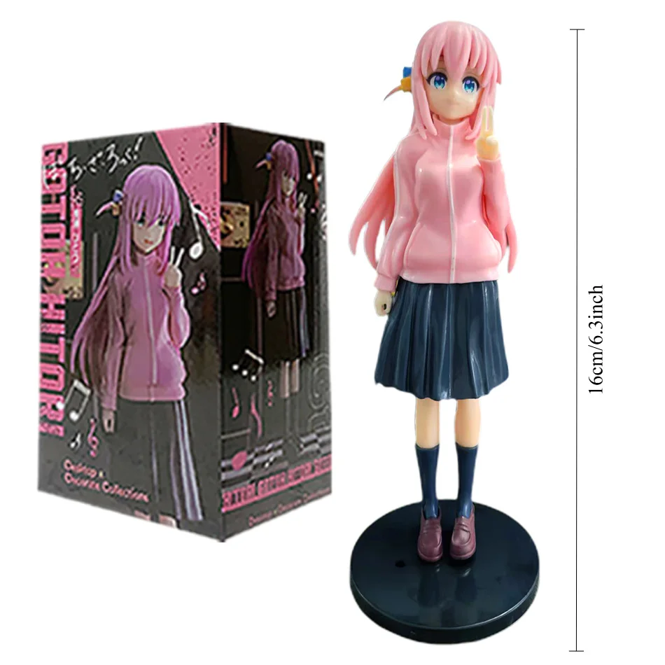 BOCCHI THE ROCK! Anime Guitarist Girl Action Figure - 16cm Collectible Desktop Decoration Toy