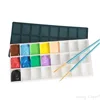 24 Wells Paint Palette Watercolor Acrylic Paint Storage Compartments Paint Palette Paint Tray for Gouache Acrylic Oil Watercolor 6