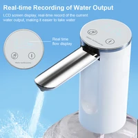 Pompe électrique pour bouteille d'eau, 19 litres, distributeur d'eau pliable, Rechargeable, automatique, pour bureau, pour eau potable 3