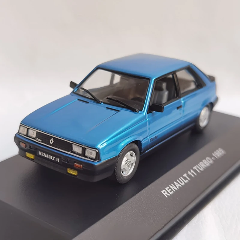 

Модель автомобиля из сплава IXO 1:43 Масштаб R 11 турбо 1985, коллекционная игрушка, Сувенирные игрушки, автомобили
