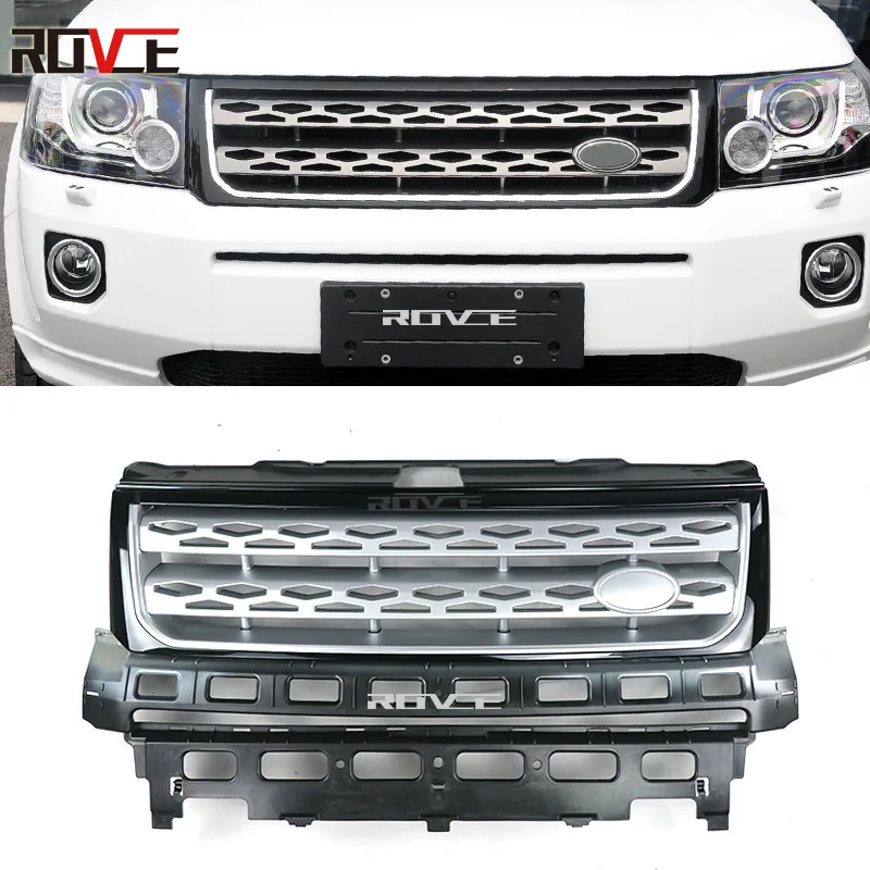 ROVCEFrontGrilleBumperMeshGrillForLandRoverFreelander2LR2