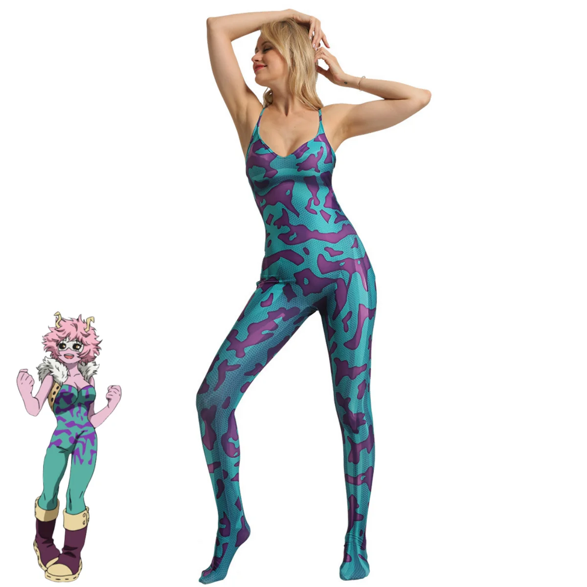 My Hero Academia Mina Ashido U.A. School Uniform Cosplay Costume