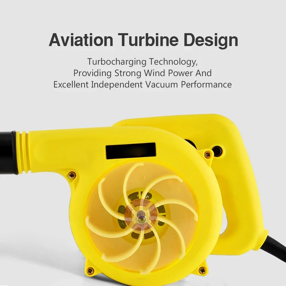 Soplador de aire eléctrico y hojas de succión, limpiador de polvo de ordenador, herramientas eléctricas, 220v, 800W