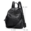 High quality Genuine Cow Leather Women's Backpacks bag Patchwork Leather Backpacks for Girls Shoulder bags Mochilas feminina 3