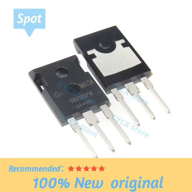 

2PCS/LOT V60100PW VS-40CPQ060PBF VS-50TPS12L-M3 IGBT TO247AC 100% New Original