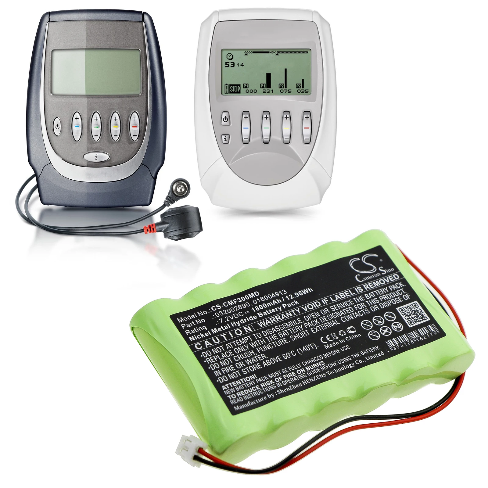 

Medical Battery For Compex 018004913 032002690 Micro+ Theta Stim mi-Theta Pro Sport+ Fitness mi-Fitness Trainer Medi Compex