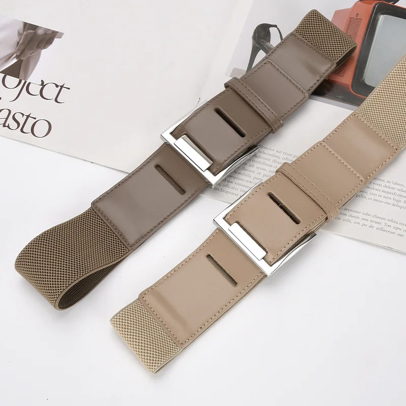 Vintage Quilted Pattern Genuine Leather Waistband 12 Colors Women Slim  Belts105CM Adjustable Jeans Dress Belt Strap Cowhide Belt