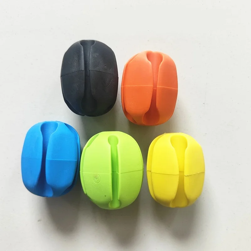 2Pcs Fishing Rod Fixed Ball Rod Pods Mini Protection Anti-Collision Retractor Holder Fishing Stopper Silicone Tackle fishing tools,fishing accessories,fishing tool,fishing tackle,fishing rod holder,fishing rod tip protector,fishing rod protector