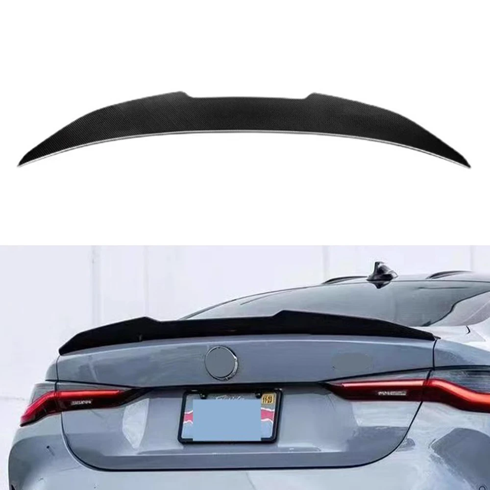 For BMW Carbon Fiber 3 Series 5 Series M3 M4 G42 G87 E92 F30 F80 F82 G20 G22 G30 G60 G68 F90 Pro PSM Spoiler V Style Rear Wing