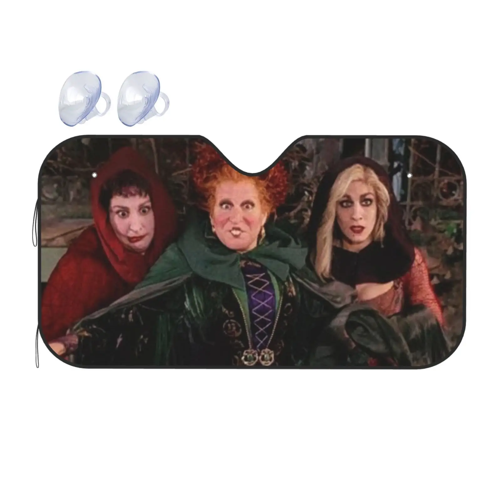 

Car Accessories Hocus Pocus Car Sun Shade Sarah Sanderson Winifred Sanderson Mary Sanderson Car Windshield