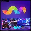 Tuya Smart RGB Quantum Light Bedroom Bedside DIY Decor LED Wall Lamp APP Sound Pickup TV Game Room Music Rhythm Atmosphere Light 1