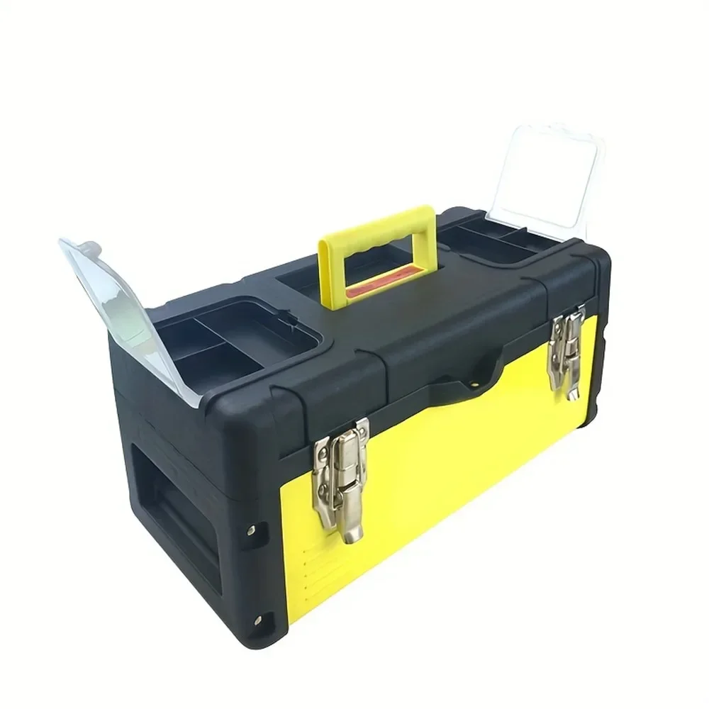 

Thickness Plastic Hardware Multifunctional Maintenance Storage Tool Box Portable Car Organizer for Electrician Carpenter