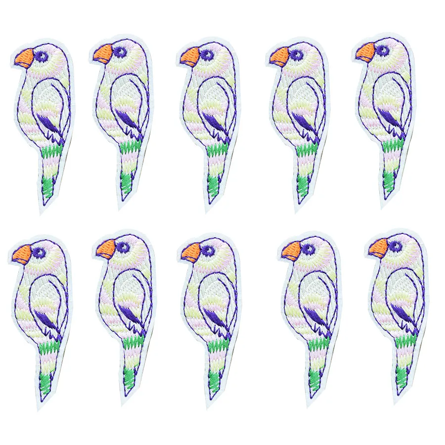 

Diy Woodpecker patches for clothing iron embroidered patch applique iron on patches sewing accessories badge stickers on clothes