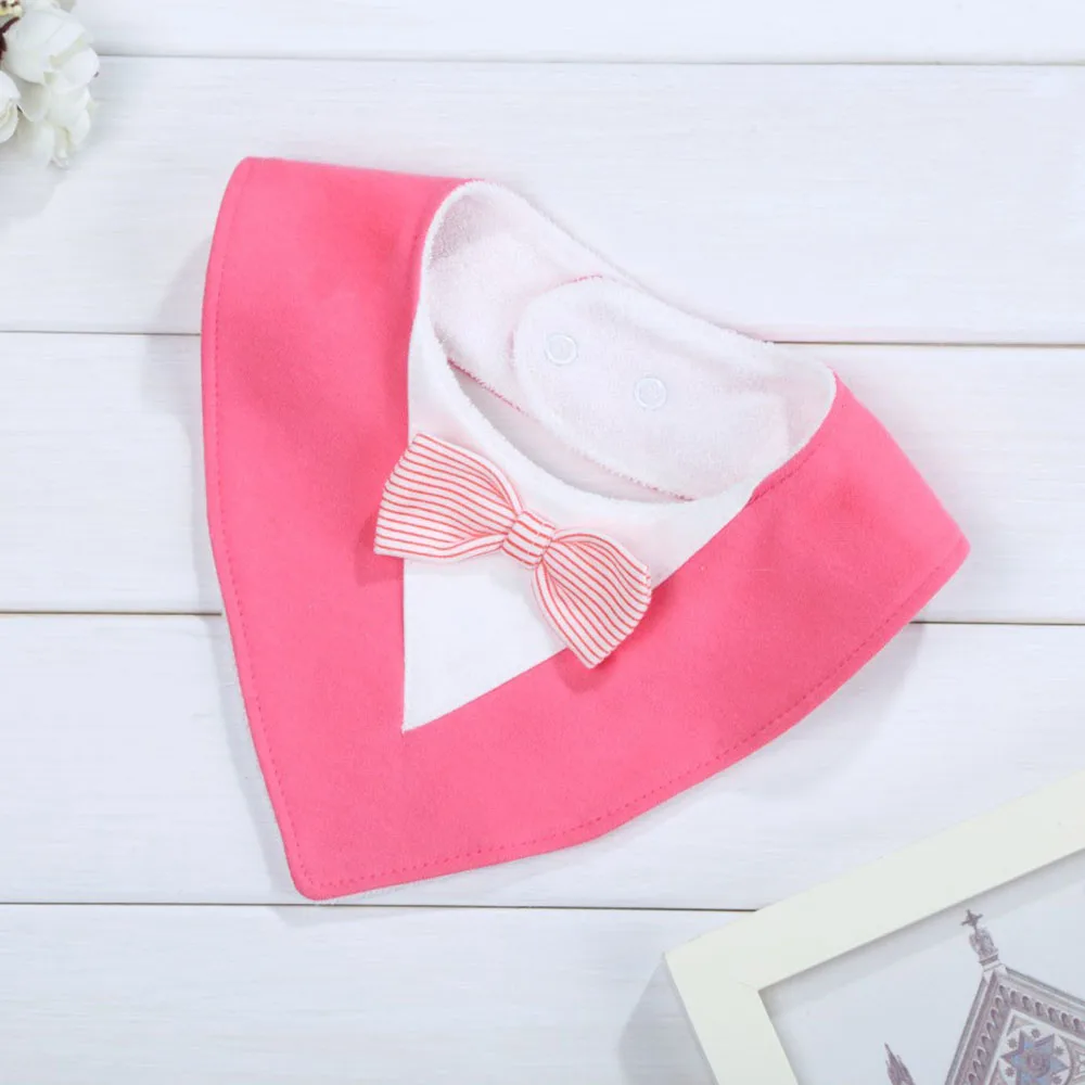 Baby Bib Feeding Bib Cotton Bib Set Cotton Bib Infant Apron Baby Kids Bibs Burp Boy Girls Newborn Feeding Waterproof Toddlers Soft Bow Burp Tie Stuff Cloth scarf children