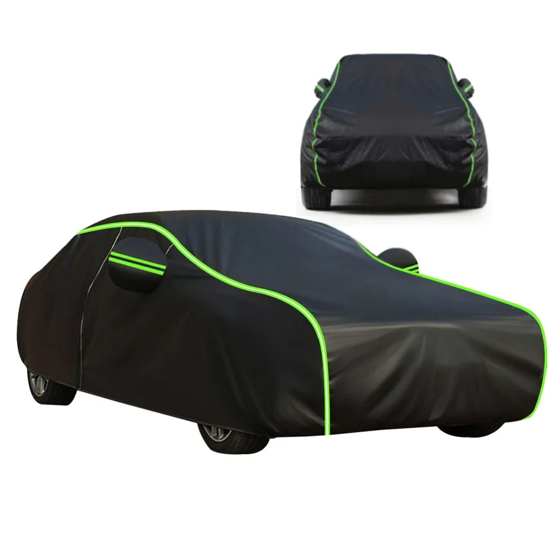 All-Weather Oxford Cloth Car Cover - Waterproof, Sunshade, and Rainproof Protection