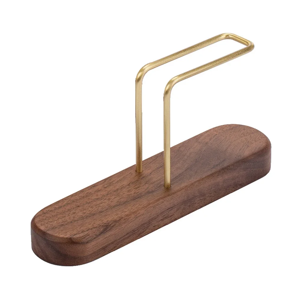 

Walnut Filter Paper Rack Holder Coffee Accessories Stand For Fan Shape V Shape