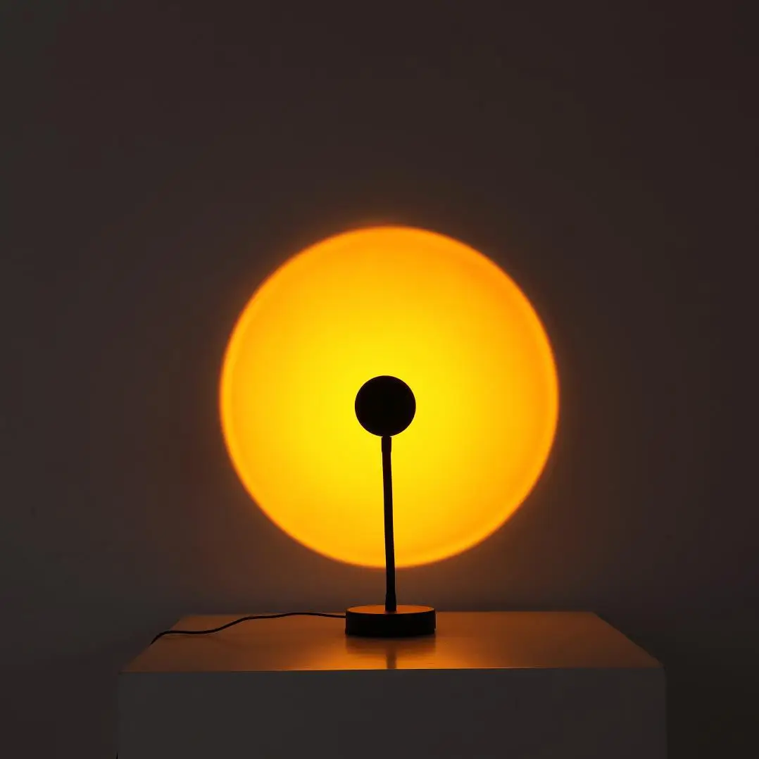 Lâmpada de Mesa para o Quarto Pôr do Sol Arco-íris Lâmpada Controle Aplicativo Projetor Noite Luz Atmosfera Projeção Led Usb Rgb 3 Weddings & Events