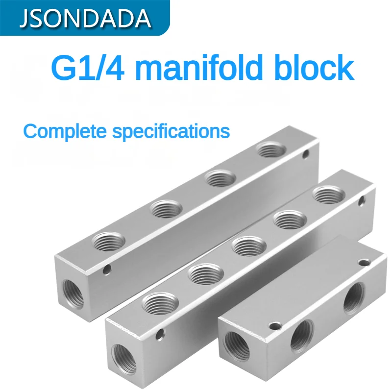 Bsp Água Manifold Bloco Manifold Bloco Montável ar Distribuidor Blockvacuum Gás 4