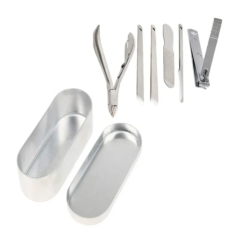 Sterilizing Tray Sterilizer Nail Art Disinfection Box for Steel Metal Nipper Tweezers Equipment Cleaner Storage Tools