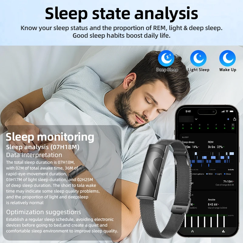 Couple Fitness Smart Bracelet 6