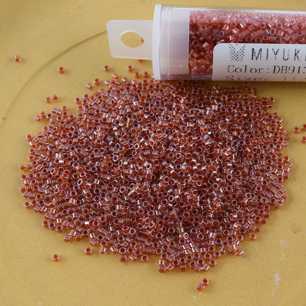 10 g Miyuki Dileca gefärbte Kernperlen als Schmuckzubehör, importiert aus Japan, zur Herstellung verschiedener handgefertigter DIY-Stickereien – Detail 22