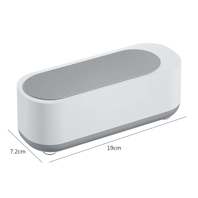 Plastic Glasses Cleaning Box Multipurpose Ultrasonic Cleaner Washer Portable Electric Simple Operation for Everyday Objects 6