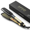 KIPOZI Professional Titanium Flat Iron Hair Straightener with Digital LCD Display Dual Voltage Instant Heating Curling Iron 1