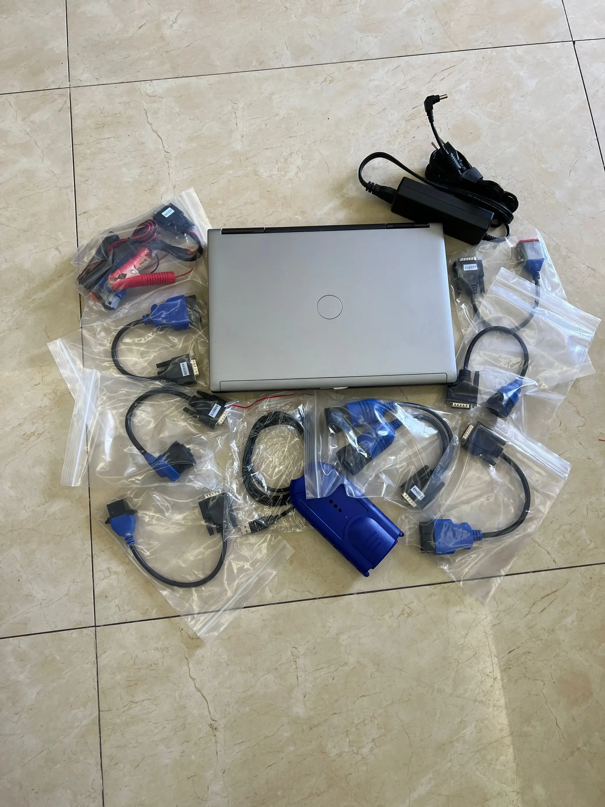 ForN exiq USB Link 125032 Diesel Truck Interface Diagnostic Tool For Truck Read Fault With D630 Laptop