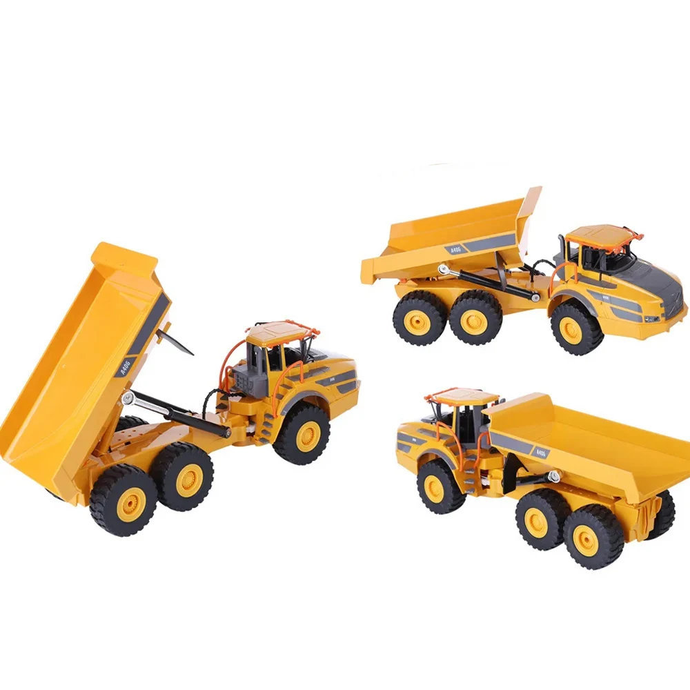 Double E 1/24 RC Truck Dumper A40G crawler Tractor 2.4Ghz Radio Controlled Car Model Engineering Car Excavator Toys For Boys 6