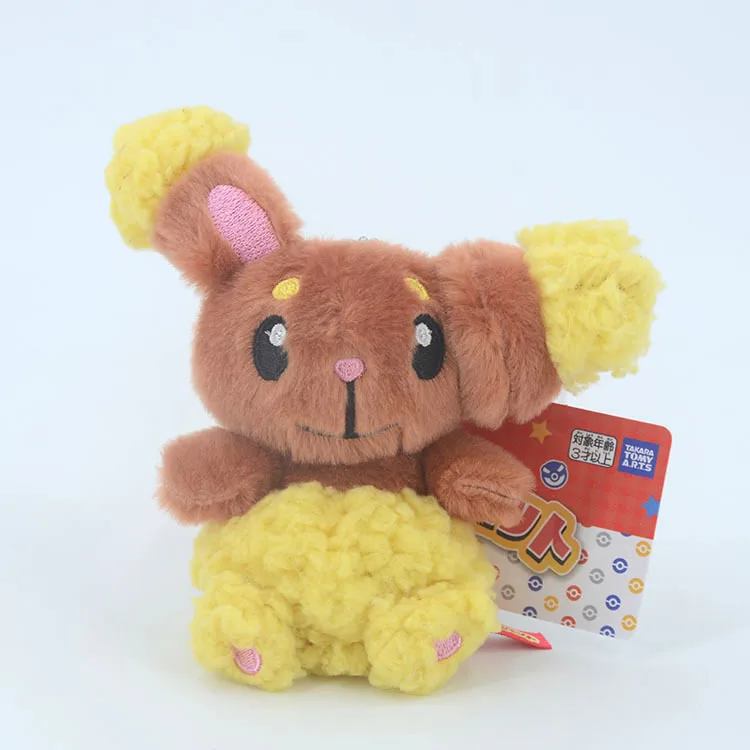 버니 봉제 인형, 부드러운 인형, 펜던트 키체인, 어린이 크리스마스 선물, 12cm, 로트당 10 개