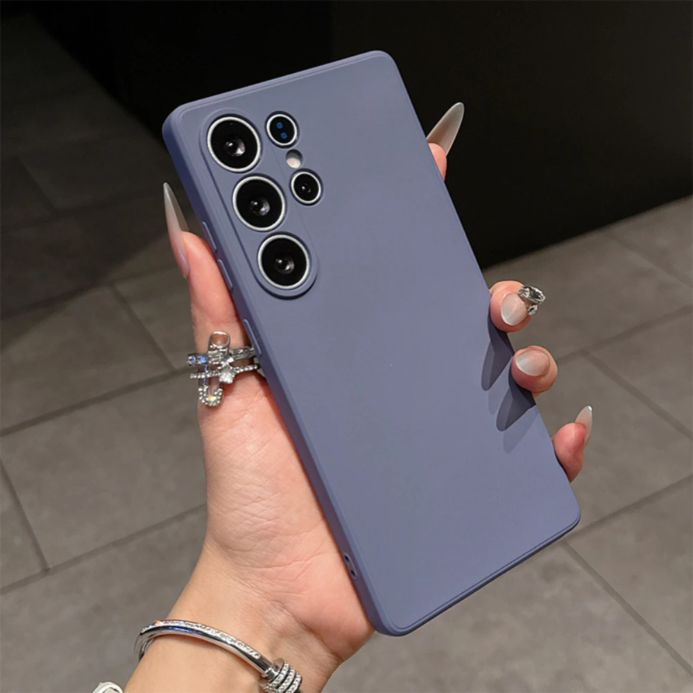 Enhanced Shockproof Soft Silicone Phone Case - Sleek TPU Bumper Protective Shell