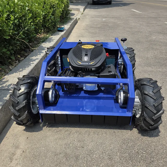 Remote control lawn mower, fully automatic climbing, home use, long battery life, long-lasting garden weed control 6