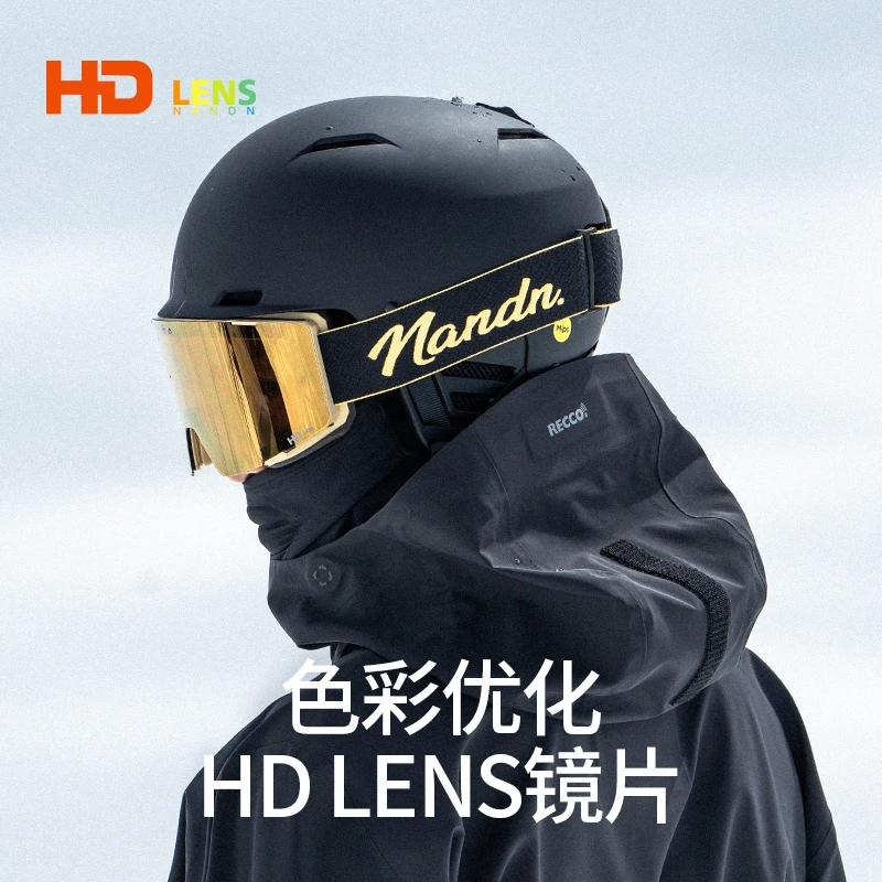 Ski goggles HD anti fog single board ski goggles Snow goggles Outdoor skiing equipment available for men and women 3
