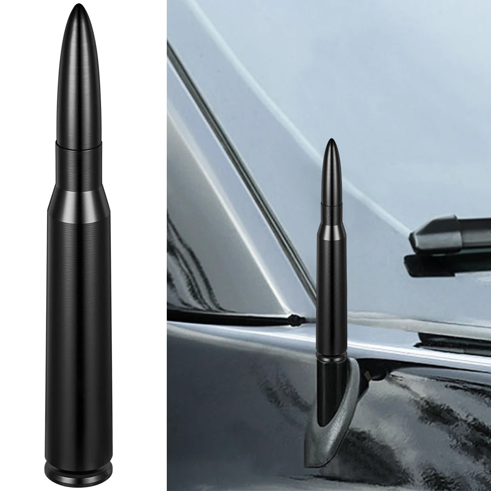 Universal Car Truck Antenna Bullet Form Truck Short Antenna Replacement  Universal Fit For Jeep/Ford F150/Chevrolet Accessories - AliExpress