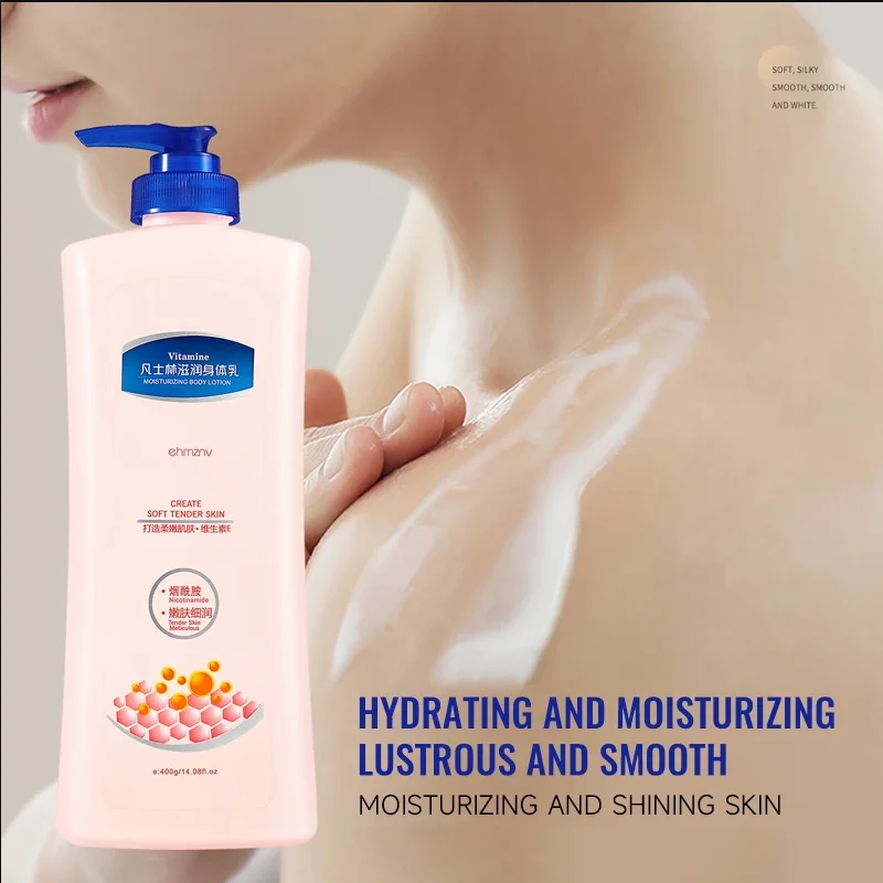 

Vaseline Nicotinamide Whitening Body Lotion Anti-cracking, Prevent Rough, Moisturizing and Melanin Removal 400ml