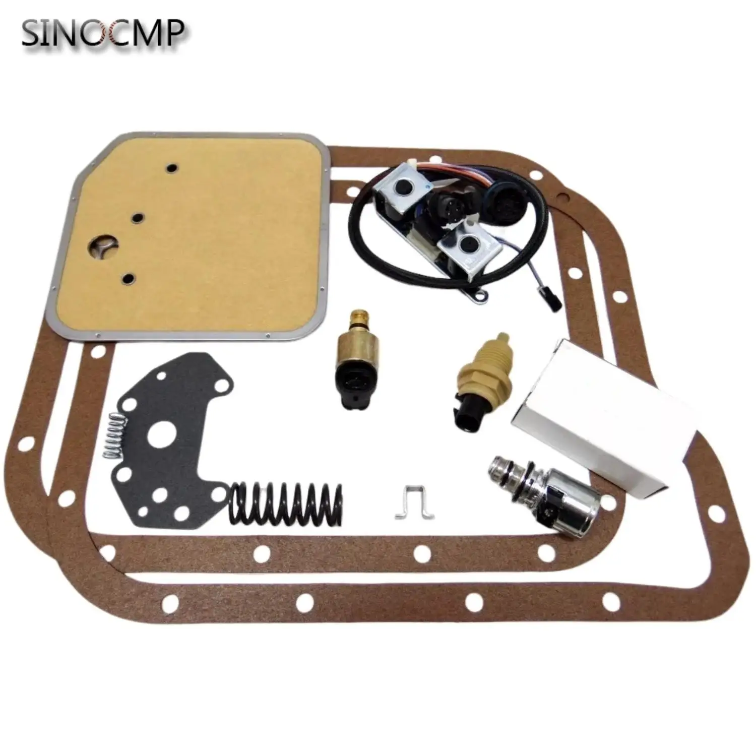 Solenoid Service Upgrade Transmission Repair Kit For all Chrysler Dodge & Jeep Products 42RE 44RE 46RE 47RE 1993-97 Heavy-Duty