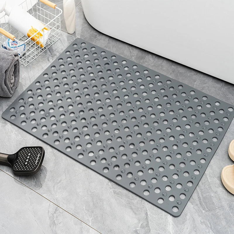 Enhanced Anti-Mould Rubber Bath Mat with Drainage and Antibacterial Properties