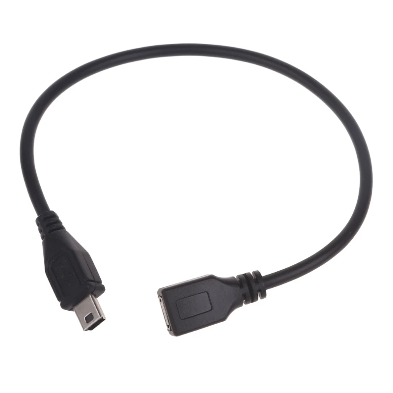 Micro USB to Mini USB Adapter Cable Micro USB Female to Mini USB Male Extension Cable Charging Cable Data Sync Cord