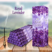 GR 8-40 Sticks India Lavender Incense Sandal Meditation Jasmine Home Fragrance Bedroom Toilet Agarwood Tibetan Line Aromatherapy