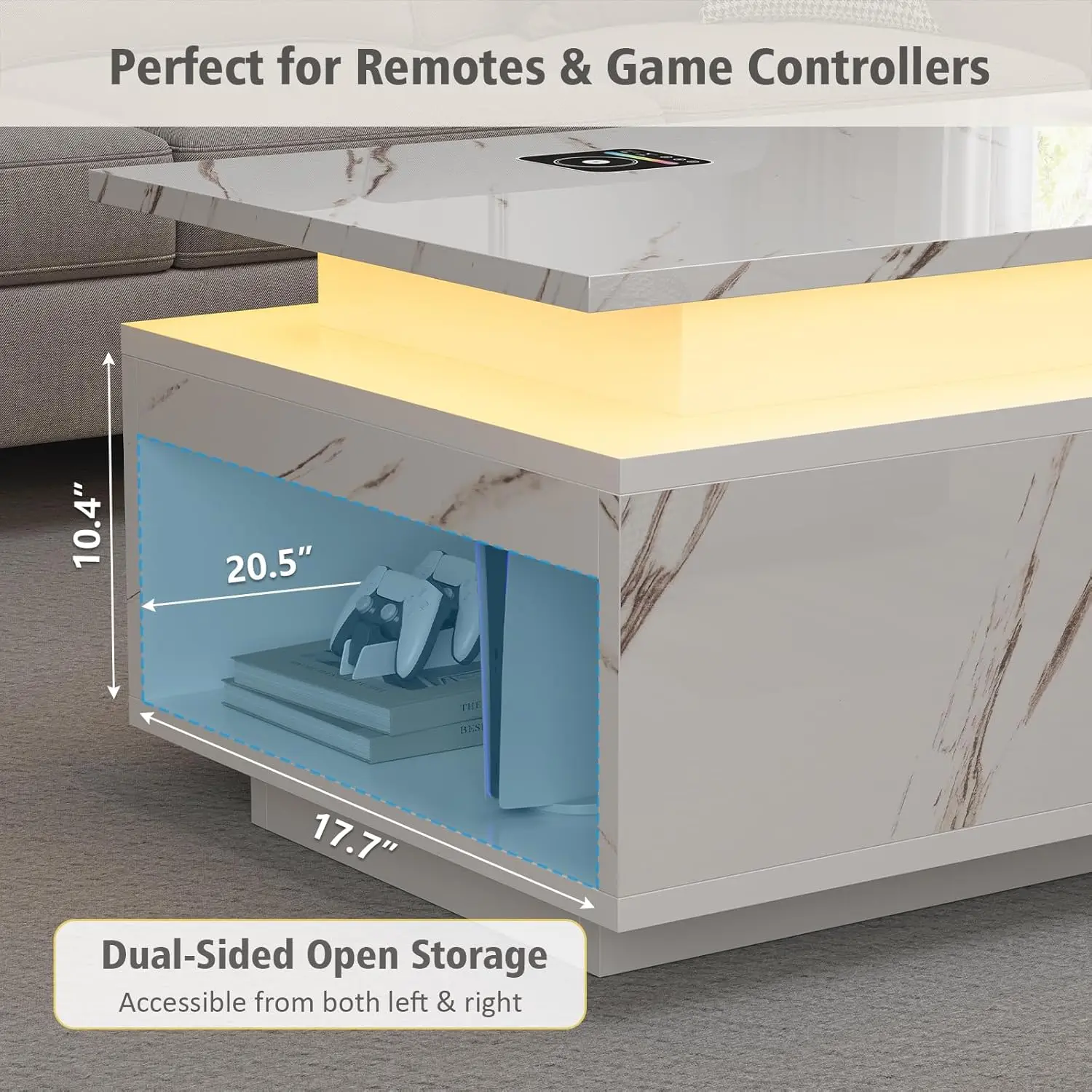 LED Smart Coffee Table 2