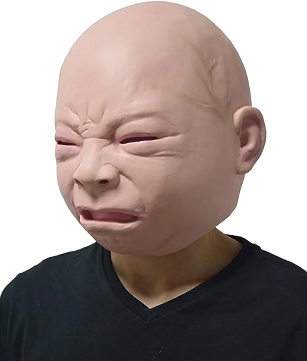 Creepy Halloween Mask Smiling Demons Horror Face Masks The Evil Cosplay Props Party Masquerade Halloween Mask Clothing Accessor