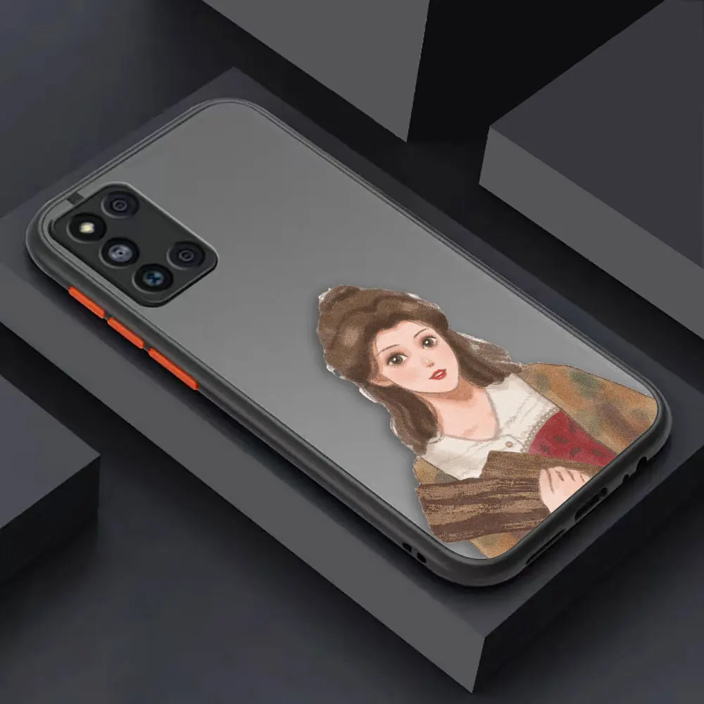 thumbnail image 1 of Funda mate para Samsung Galaxy M62 M53 M52 M51 M33 M32 M31 M30S M23 5G J8 J7 J6 J5 carcasa d-princesa Disney maquillaje de Navidad, 1 of 5