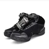 Men Leather Mesh Upper High Top Elevator Shoes Inside Professional Dance Sneakers Jazz Salsa Modern 6