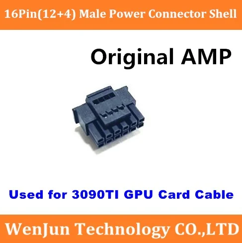 Original Pcie 5.0 12vhpwr 16pin Masculino 12 Mais 4pin Gpu Cabo de Alimentação Conector com Terminal Pin 16pin 12 Mais Pinos Soquete para 3090ti Rtx4080