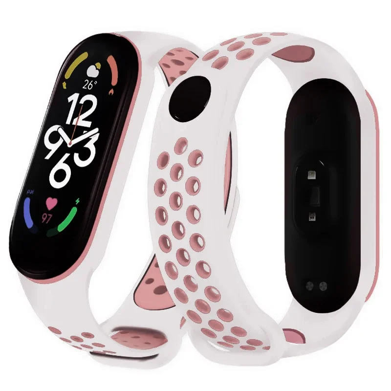 Silicone Sport Wristband for Smart Fitness Tracker