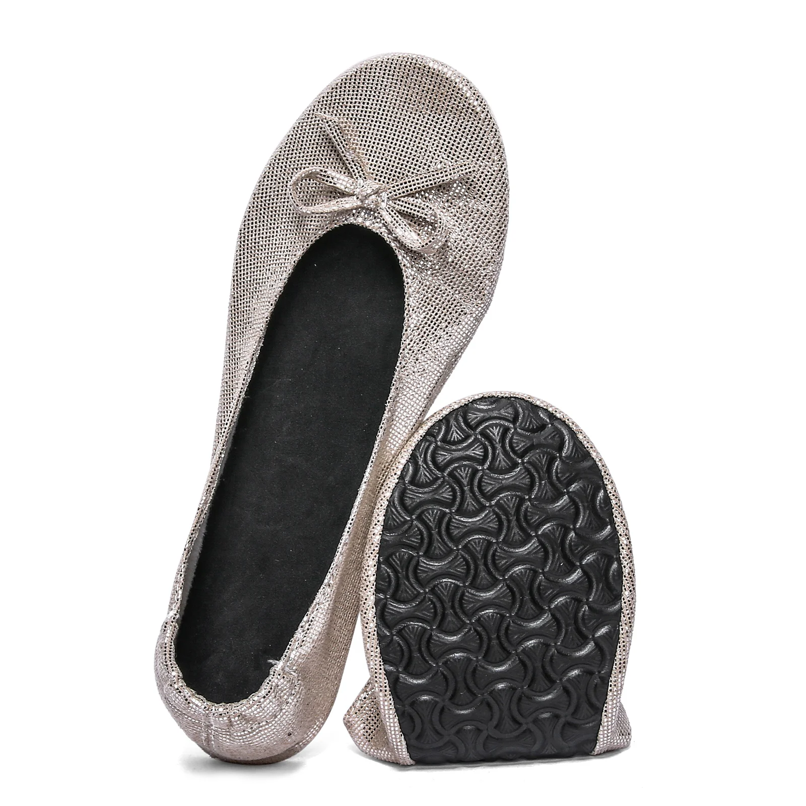 Sports Shoes Men Women Foldable Portable Travel Ballet Flat Indoor Home Yoga Fitness
