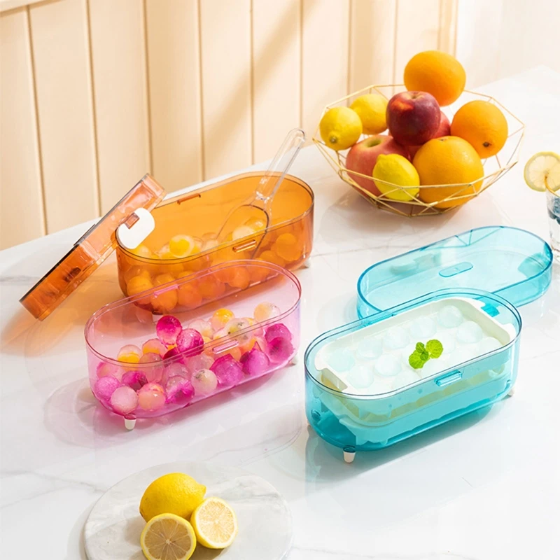 

Ice Cube Tray Ice Box Large Ice Mold Ice Box Kitchen Tools Gift for DIY Lover