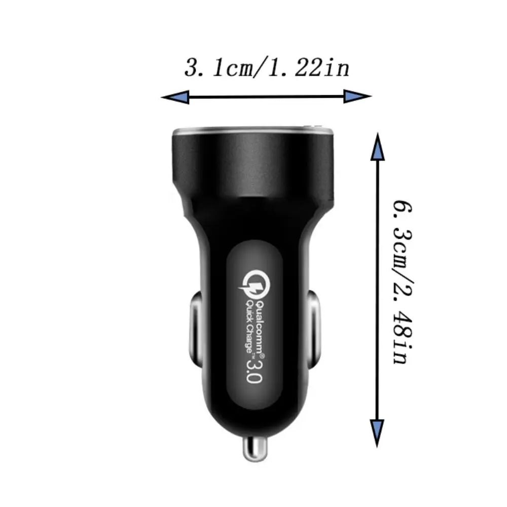 Caricatore per telefono da auto con doppia porta USB Adattatore di tipo C a ricarica rapida 12-24 V in auto non facilmente alimentato da 240 W - Image 6